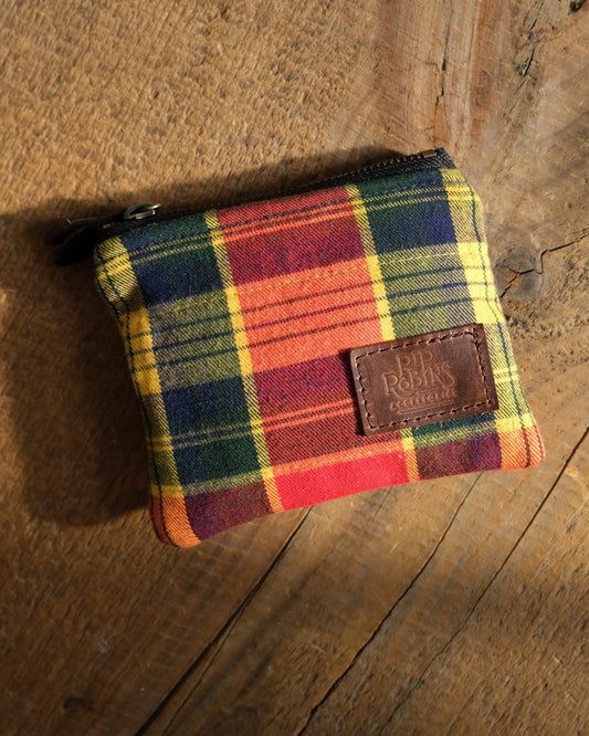 Quilted Tartan Pouch