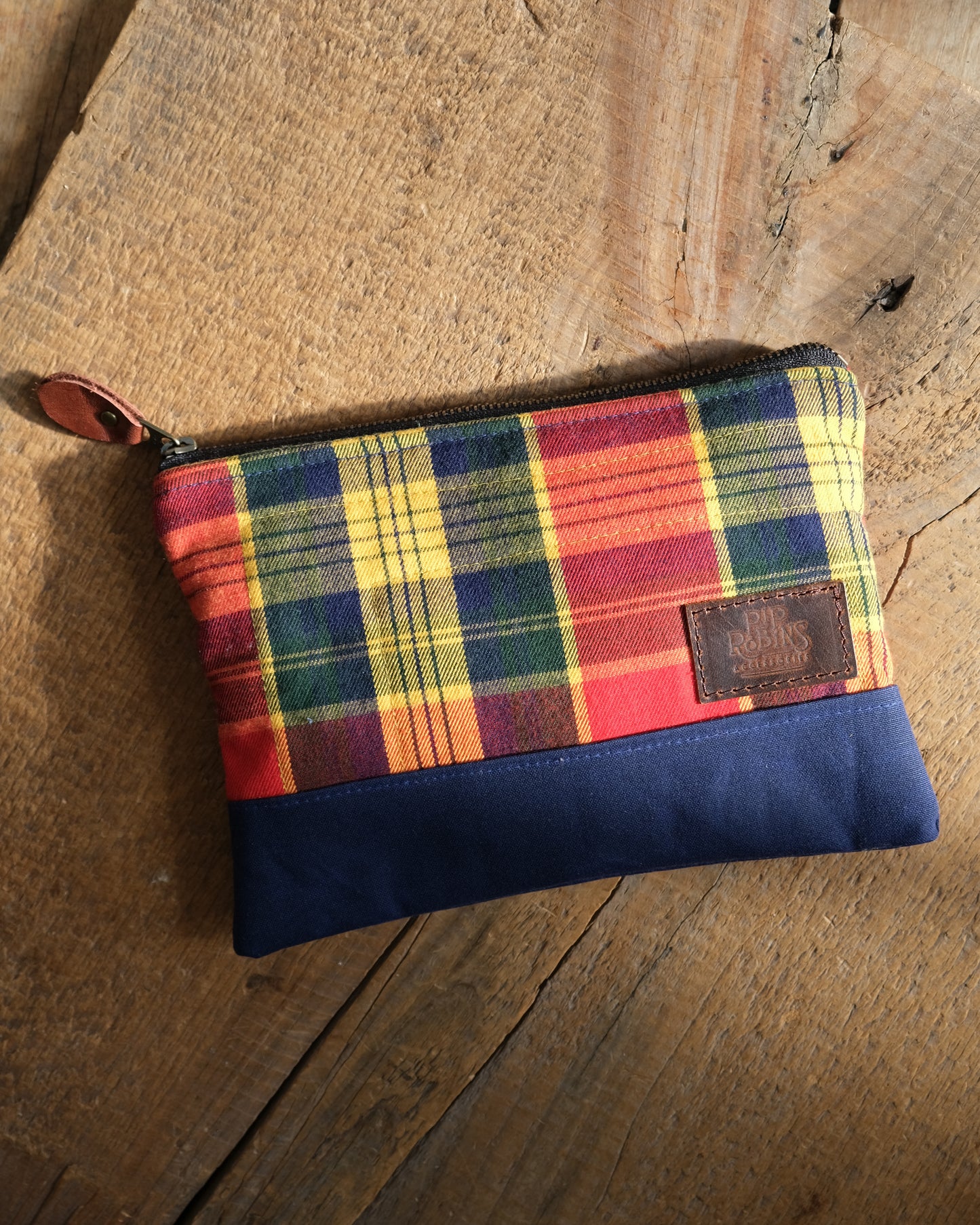 Quilted Tartan Clutch
