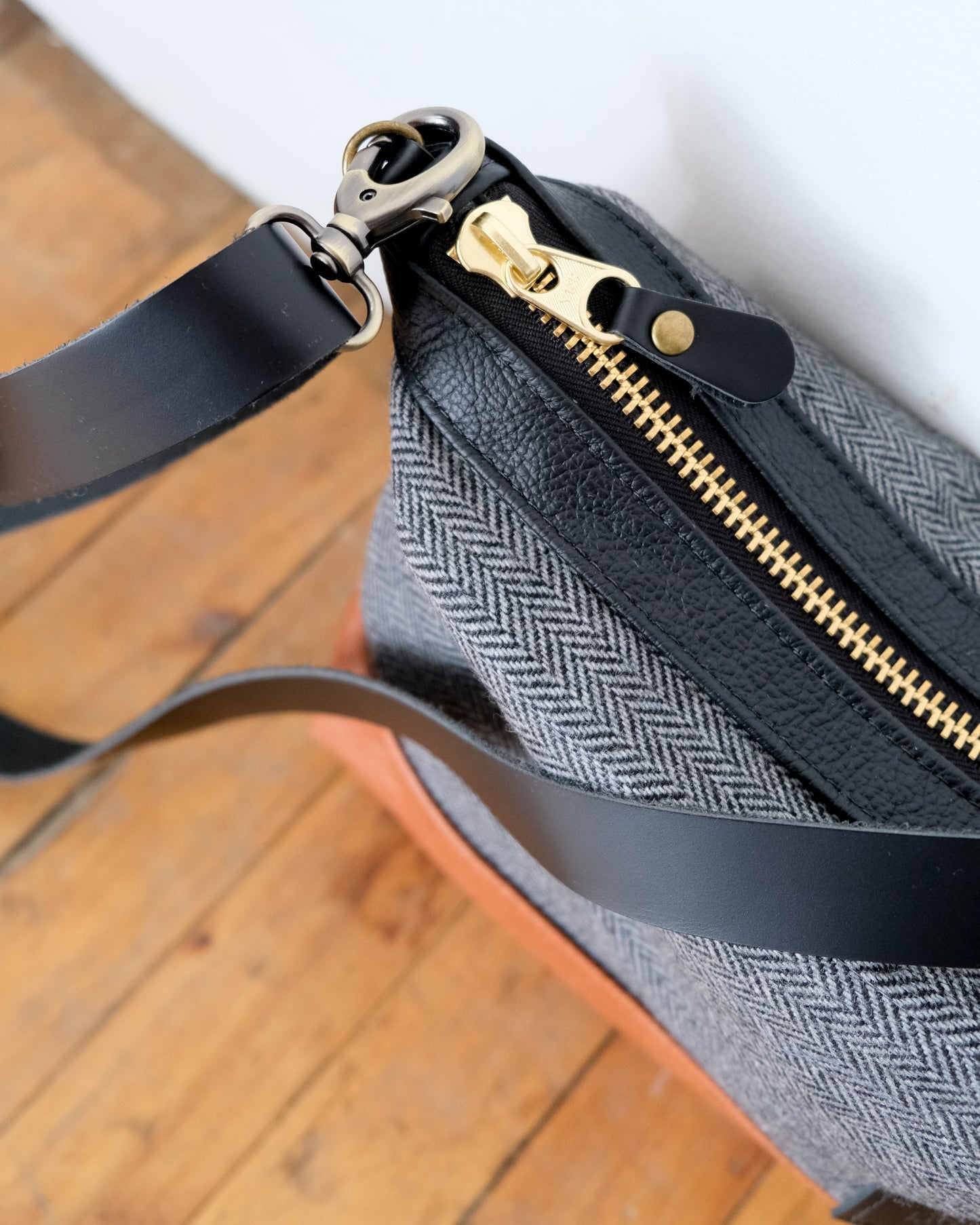 Tweed Crossbody Bag