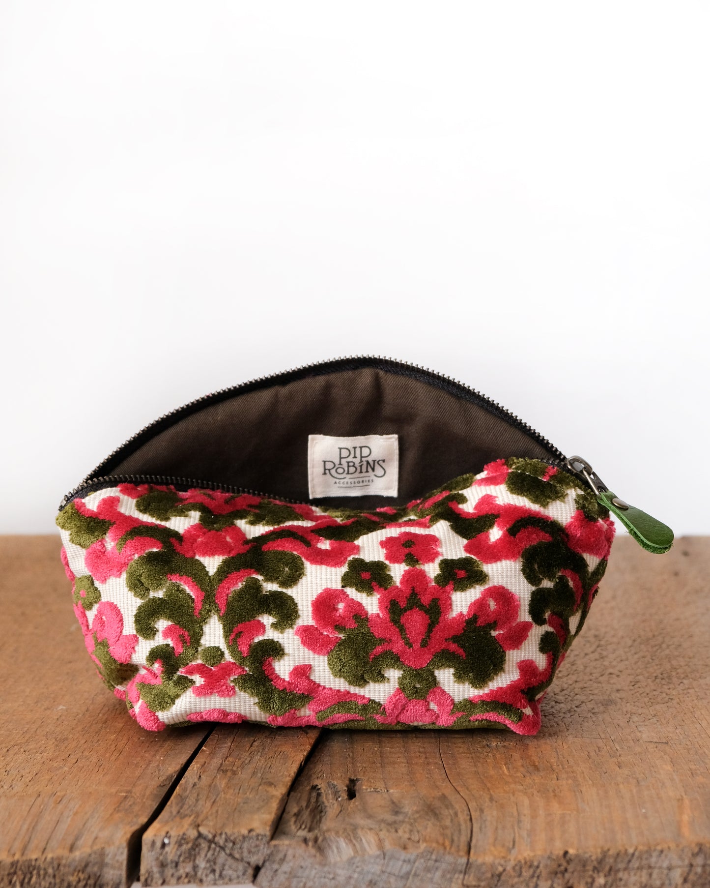 Max Lex Pouch: Green and Pink