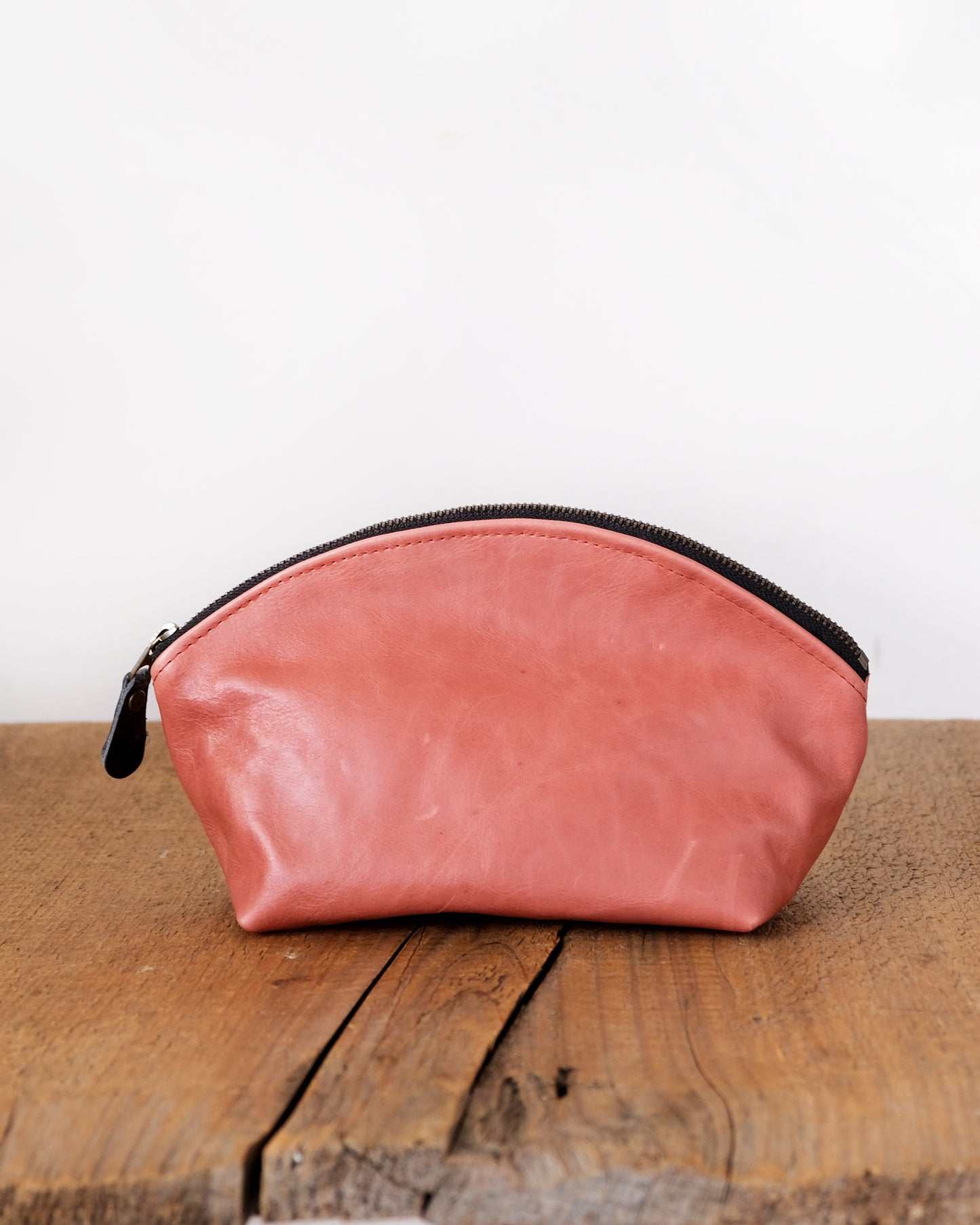 Max Lex Pouch: Pink Leather