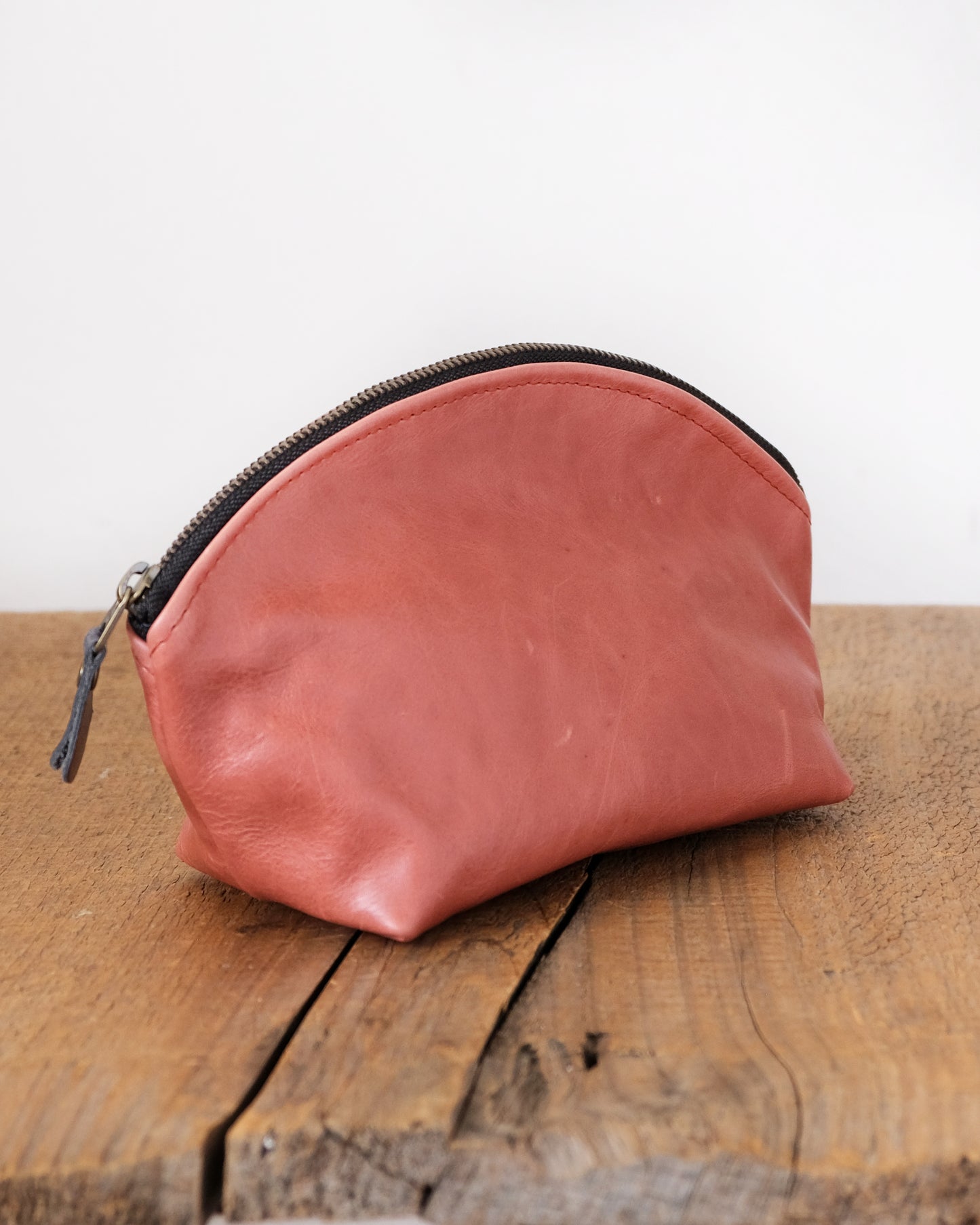 Max Lex Pouch: Pink Leather