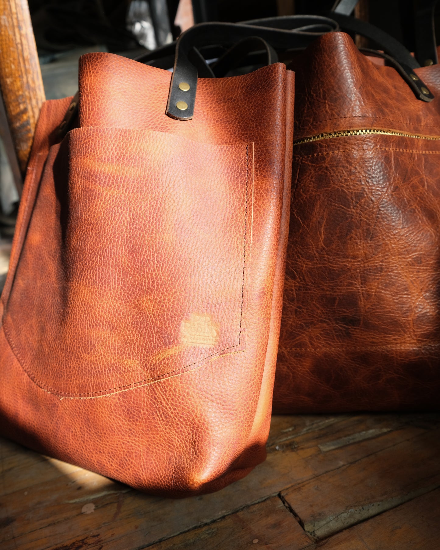 Hot Pepper Leather Everyday Tote No. 11