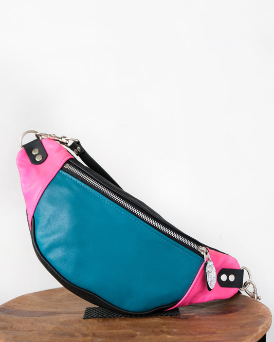 SECONDS: Mini Tabitha: 80s Neon Leather II