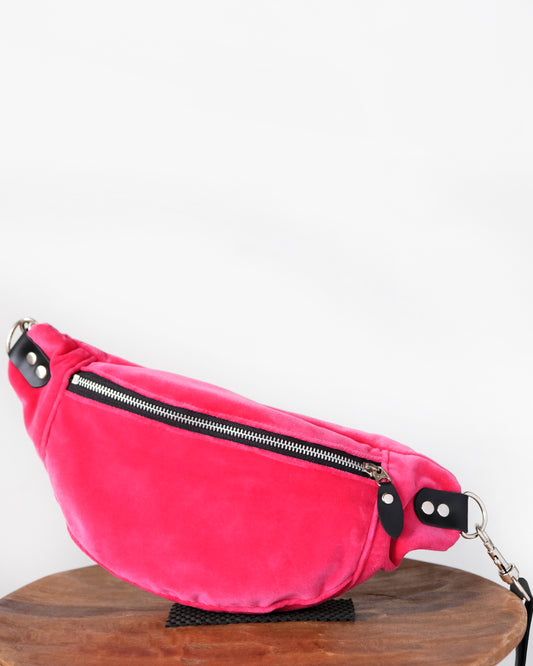 Mini Tabitha: Fuzzy Hot Pink