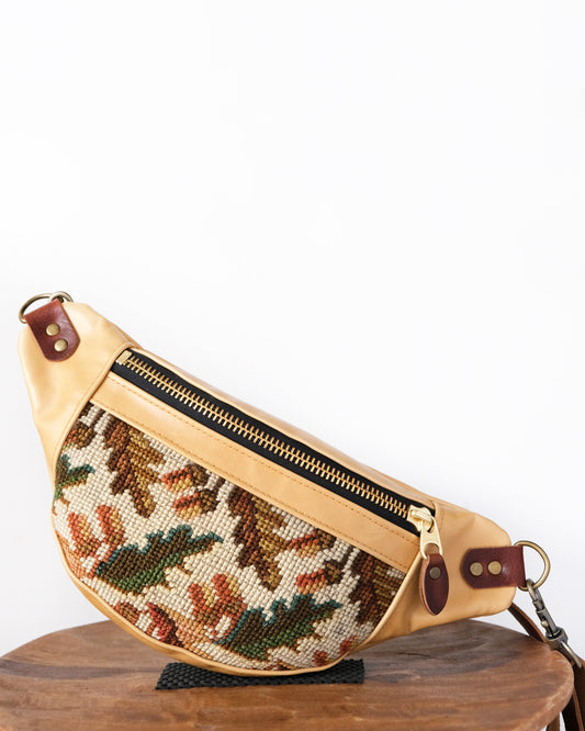 Heritage Mini Tabitha: Autumn Leaves Needlepoint