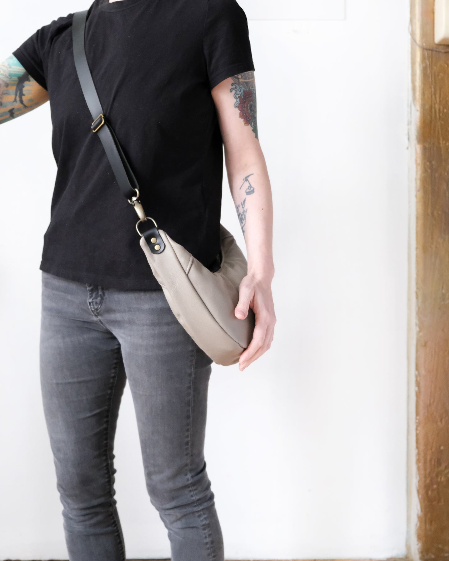 Mini Juno Bag: Greige