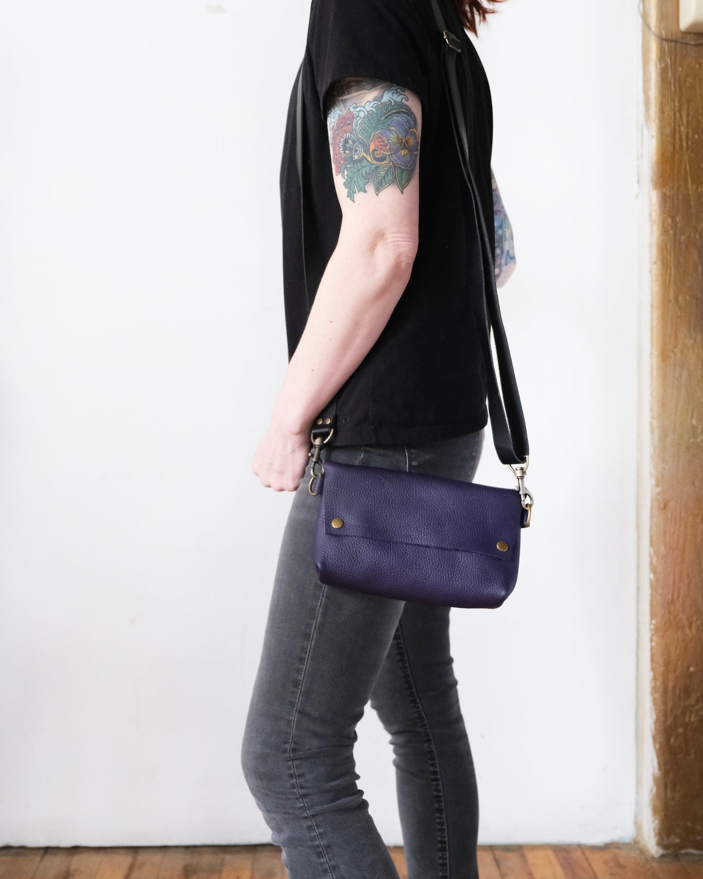 SECONDS: Luna Max: Purple Leather