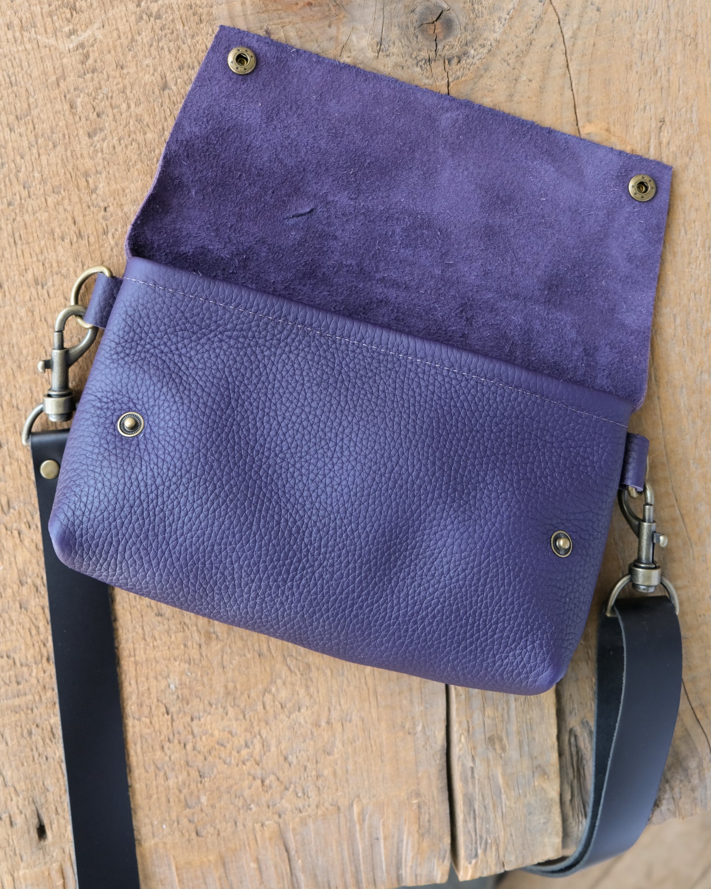 SECONDS: Luna Max: Purple Leather