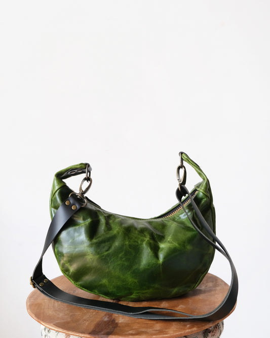 Mini Juno Bag: Bright Green