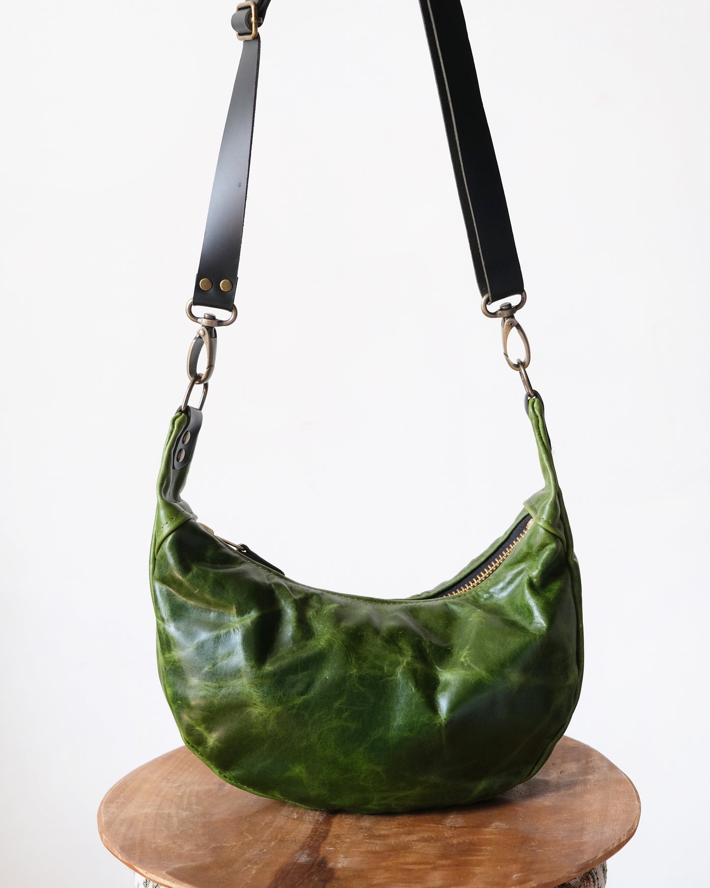 Mini Juno Bag: Bright Green