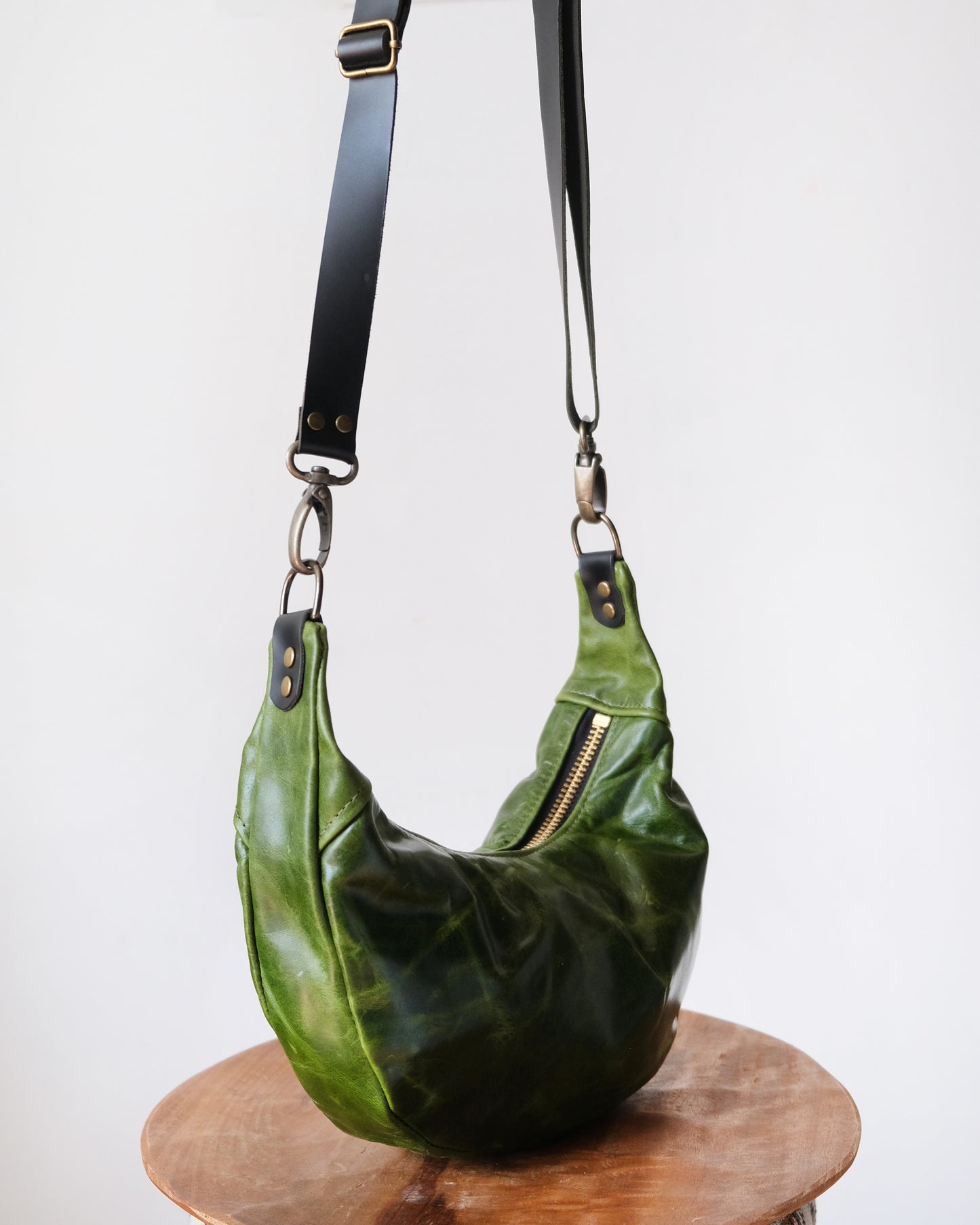 Mini Juno Bag: Bright Green