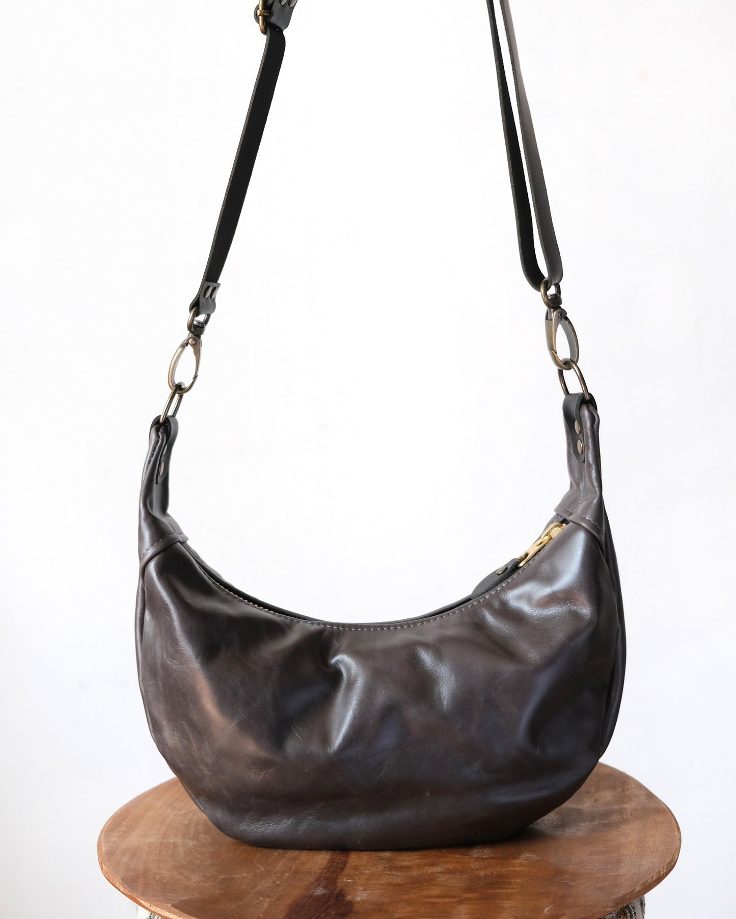Mini Juno Bag: Dark Grey