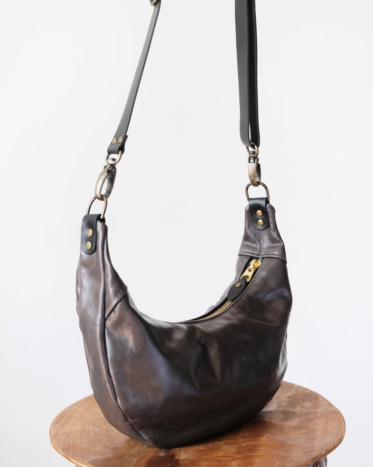Mini Juno Bag: Dark Grey