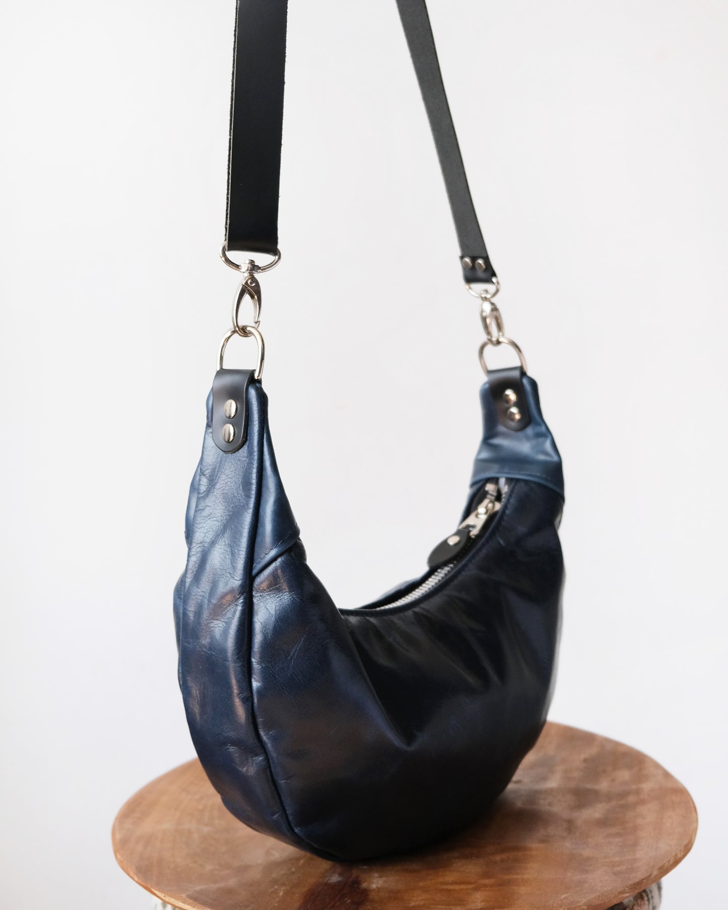 Mini Juno Bag: Navy