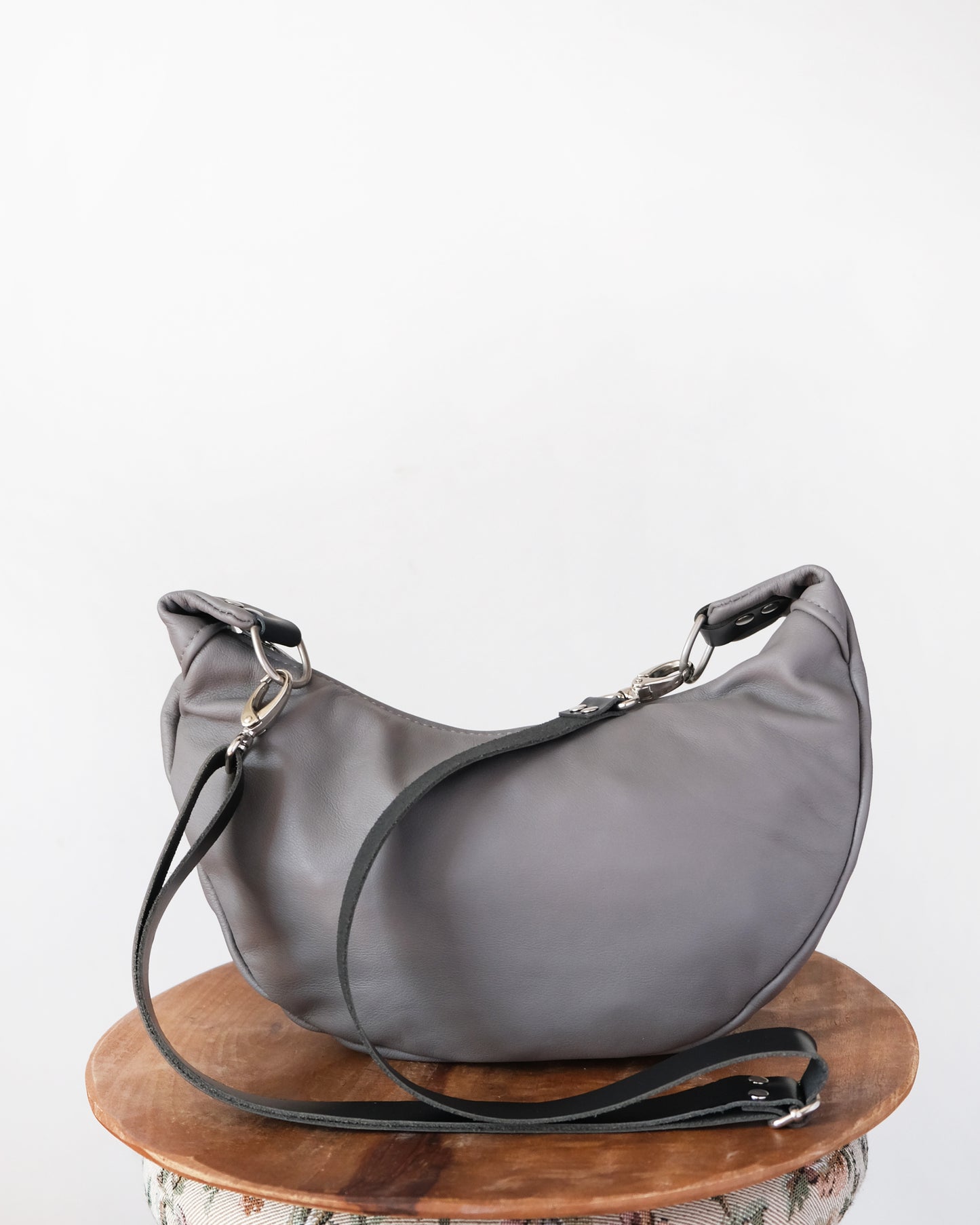 Mini Juno Bag: Light Grey