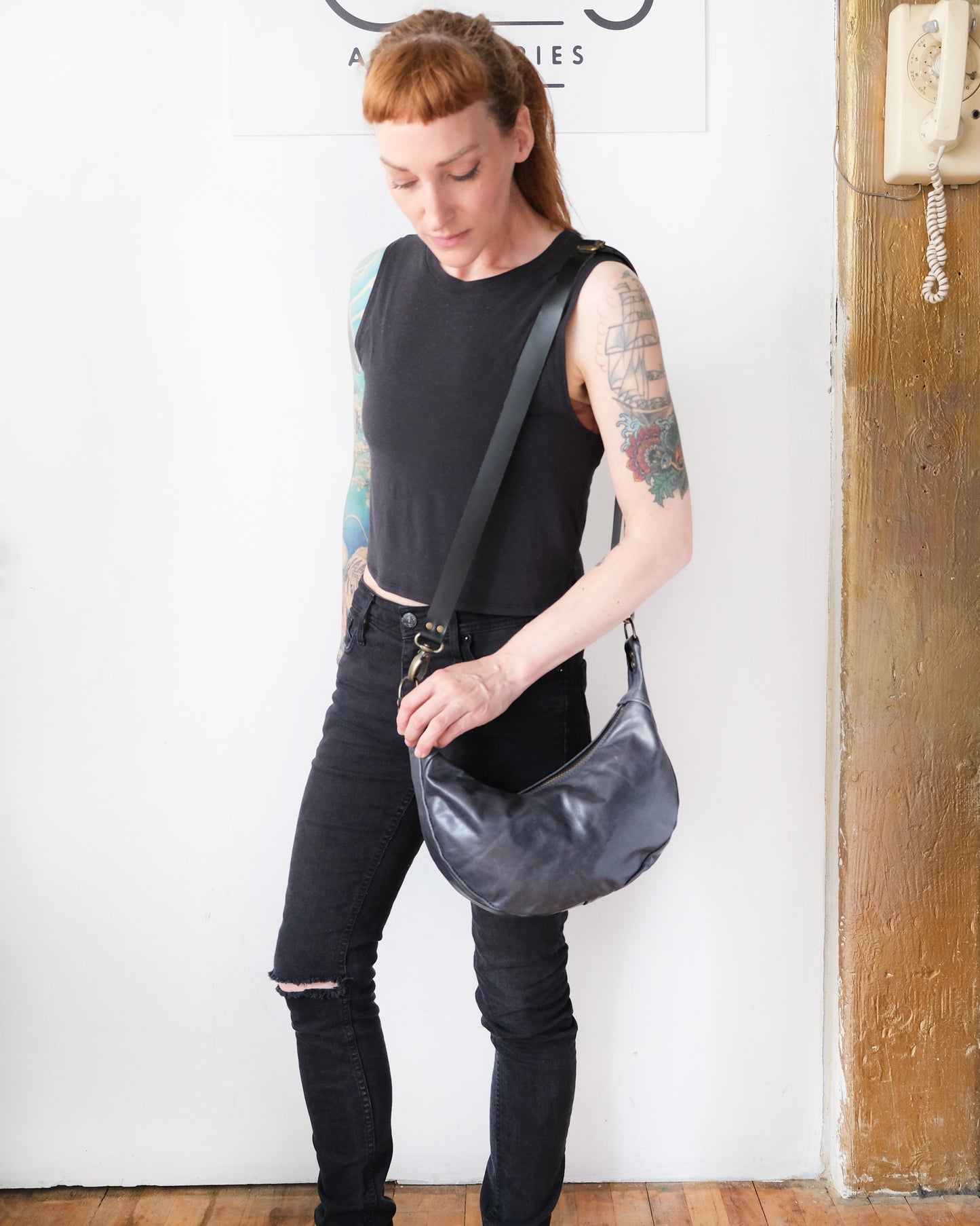 Mini Juno Bag: Slate Grey