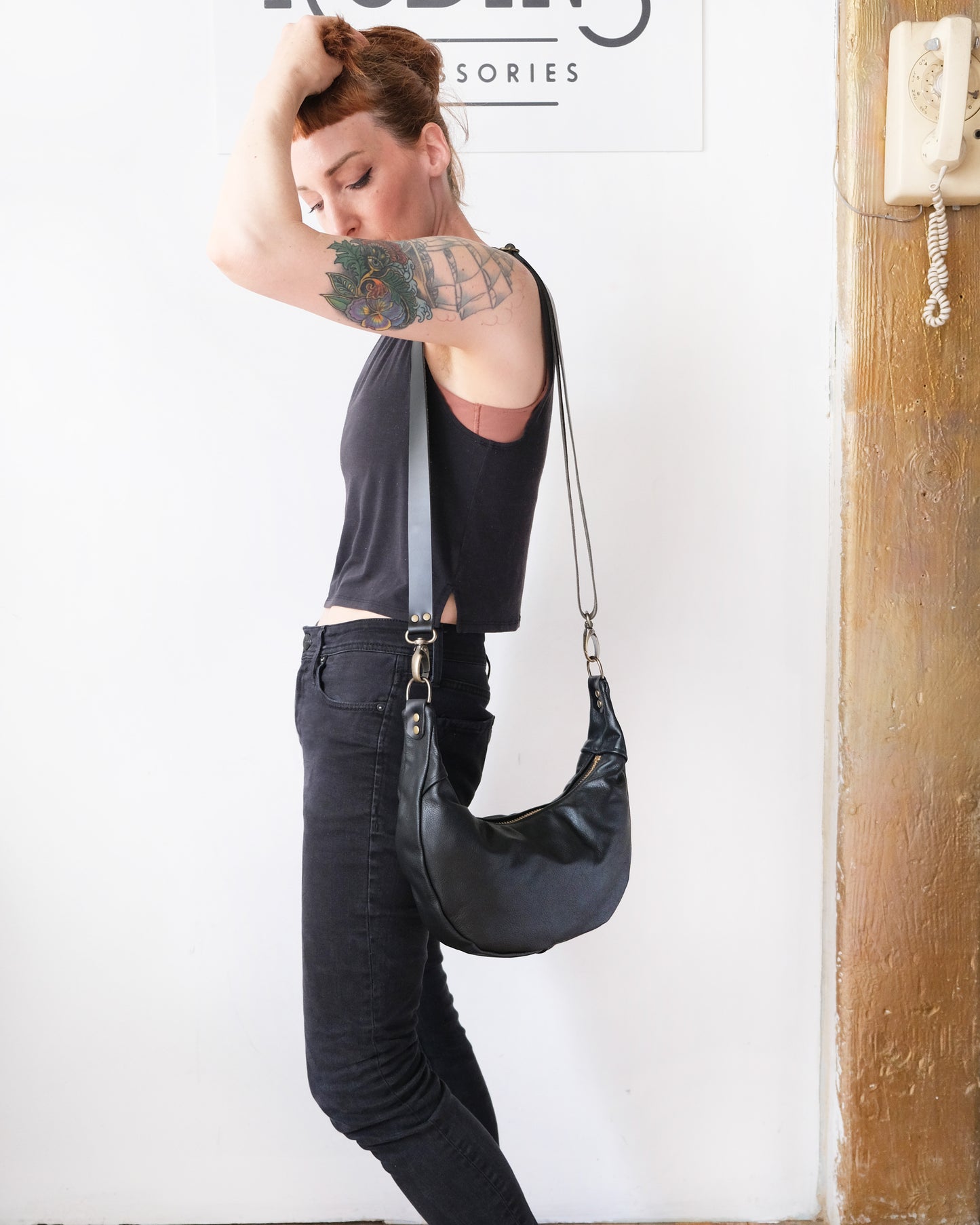 Mini Juno Bag: Black