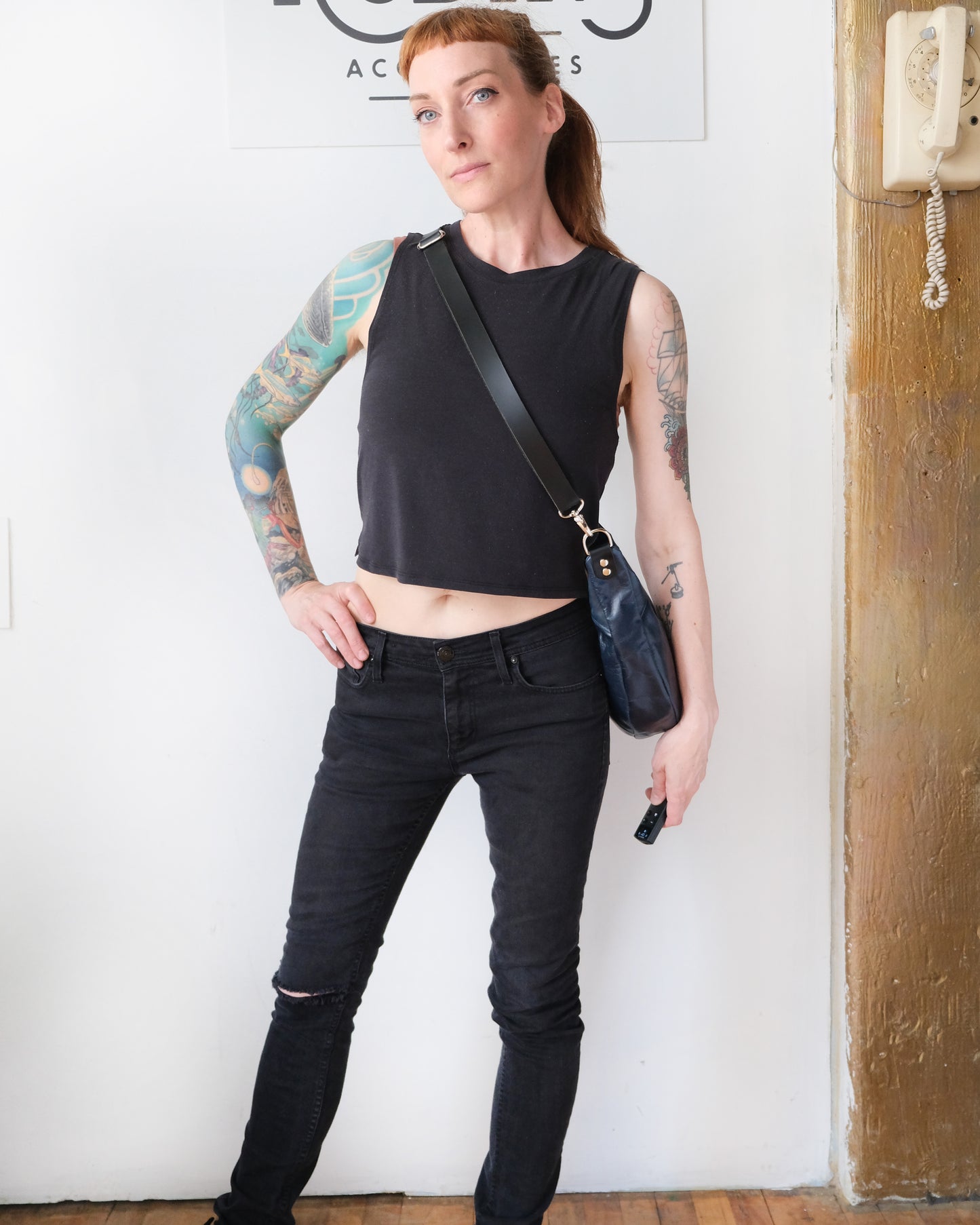 Mini Juno Bag: Navy