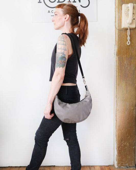 Mini Juno Bag: Light Grey