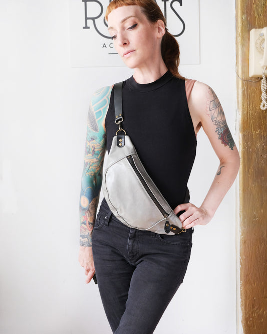 Mini Tabitha: Mist Leather