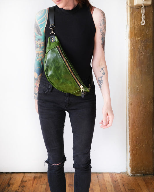 Tabitha Bag: Bright Green