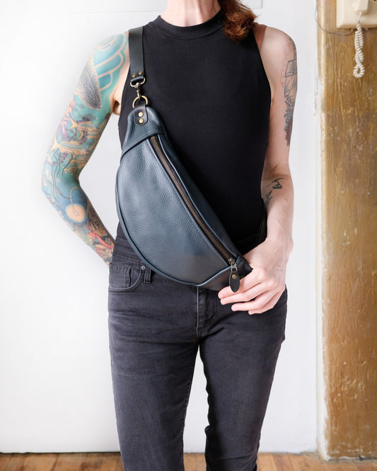 Tabitha Bag: Dark Blue