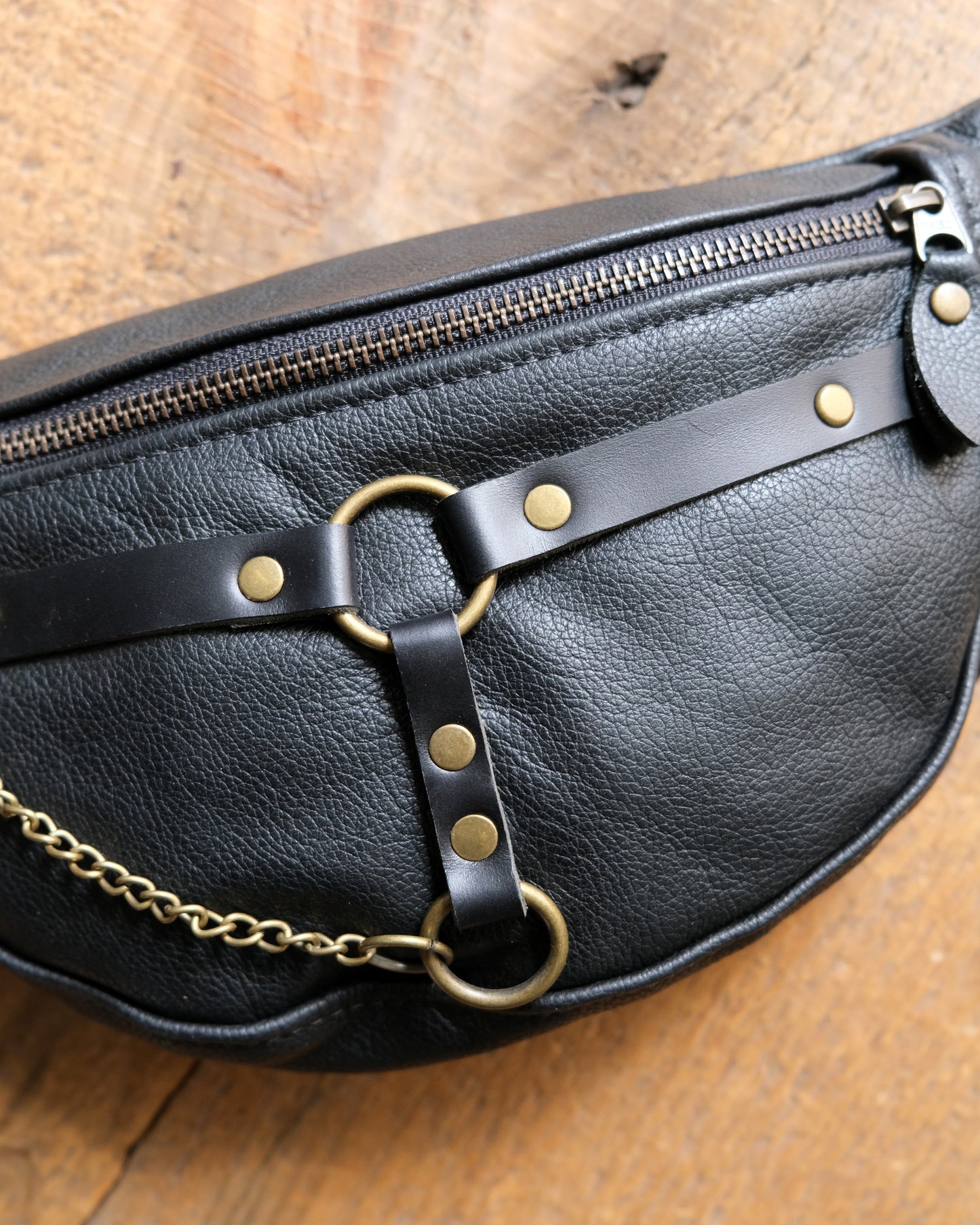 Mini Tabitha: Black Bondage with Chain