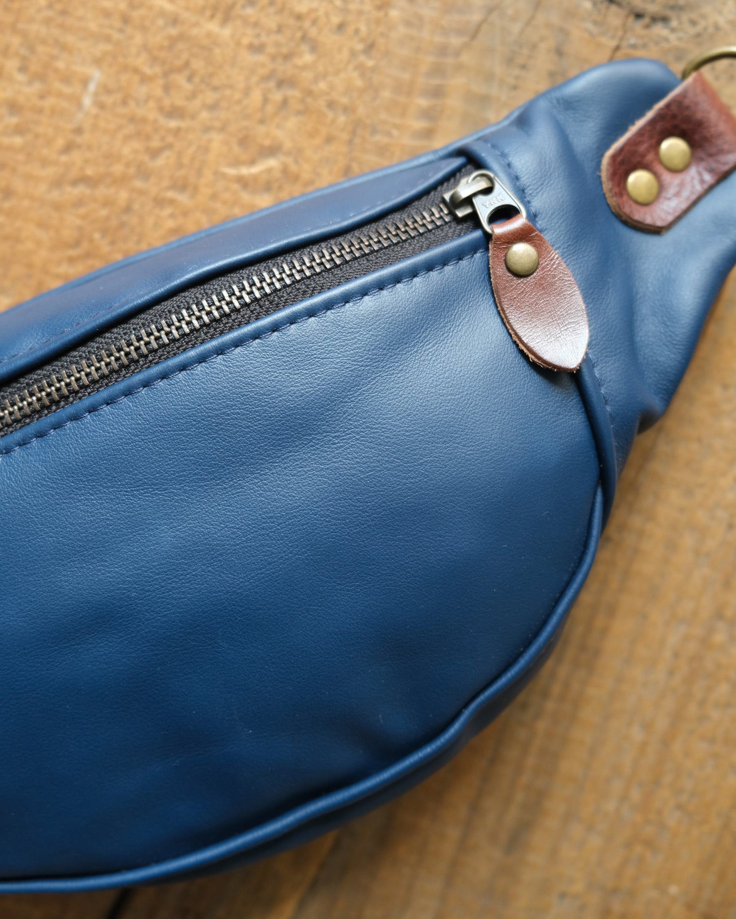 Mini Tabitha: Navy Leather II