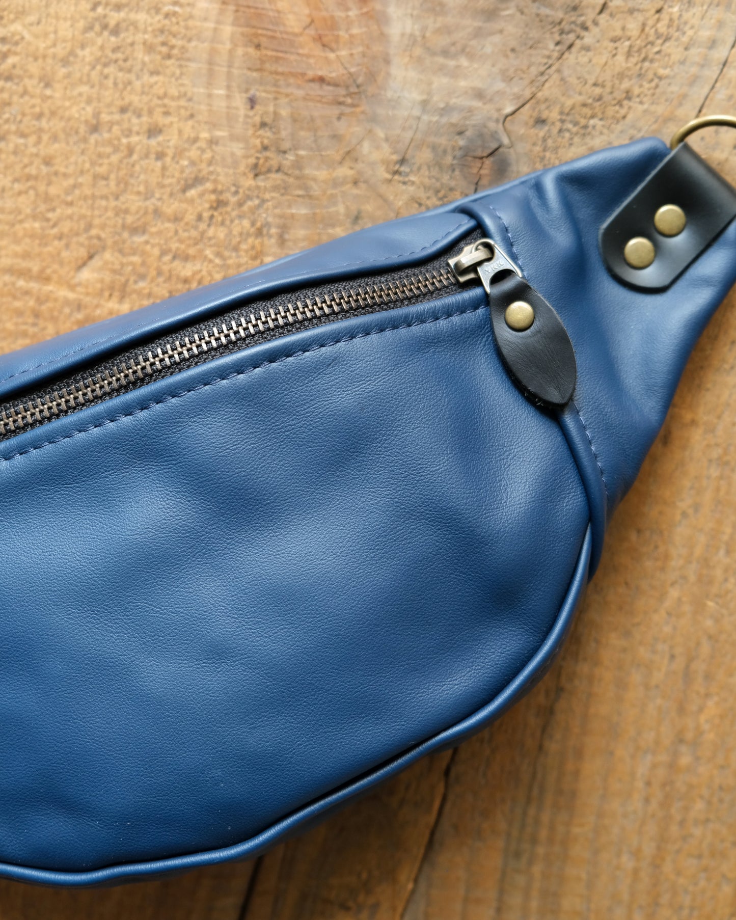 Mini Tabitha: Navy Leather