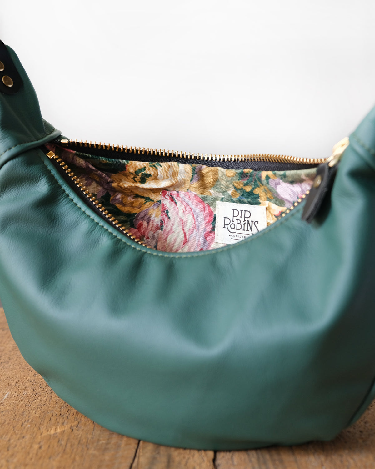 Mini Juno Bag: Emerald Green