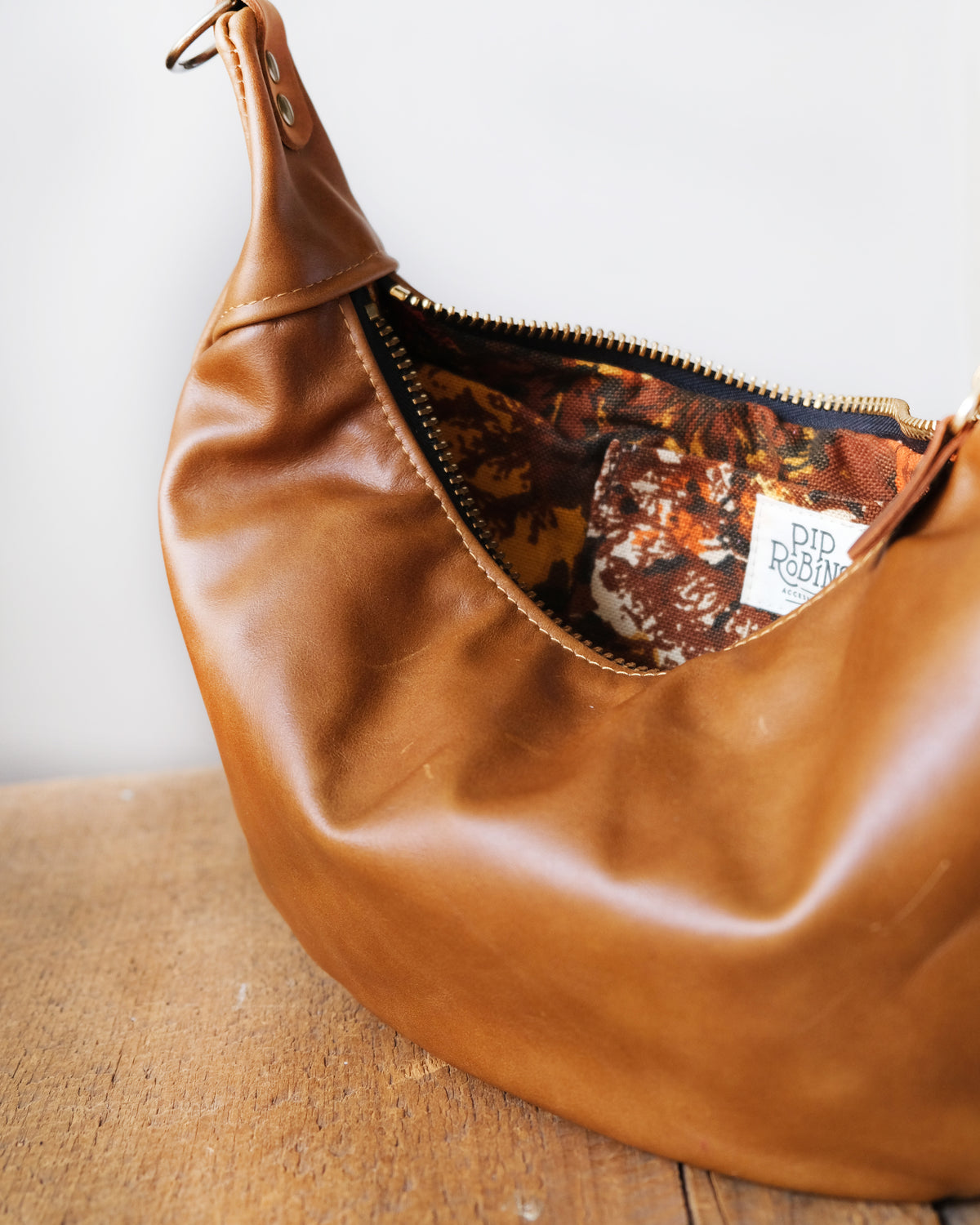 Mini Juno Bag: Cognac