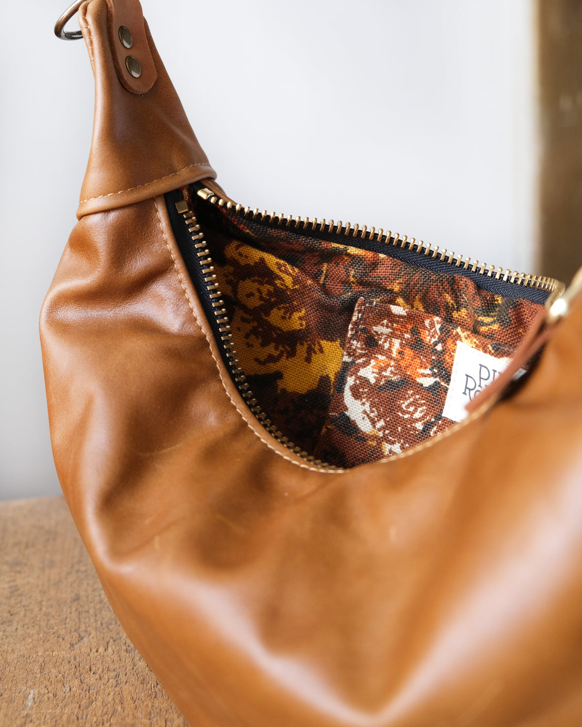 Mini Juno Bag: Cognac