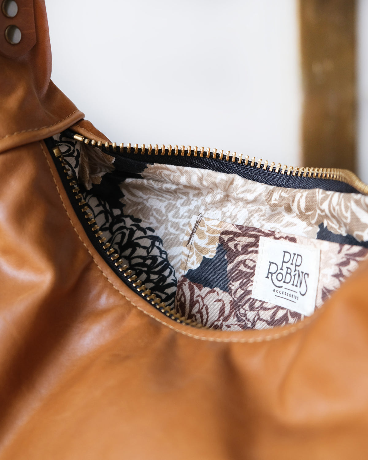 Mini Juno Bag: Cognac