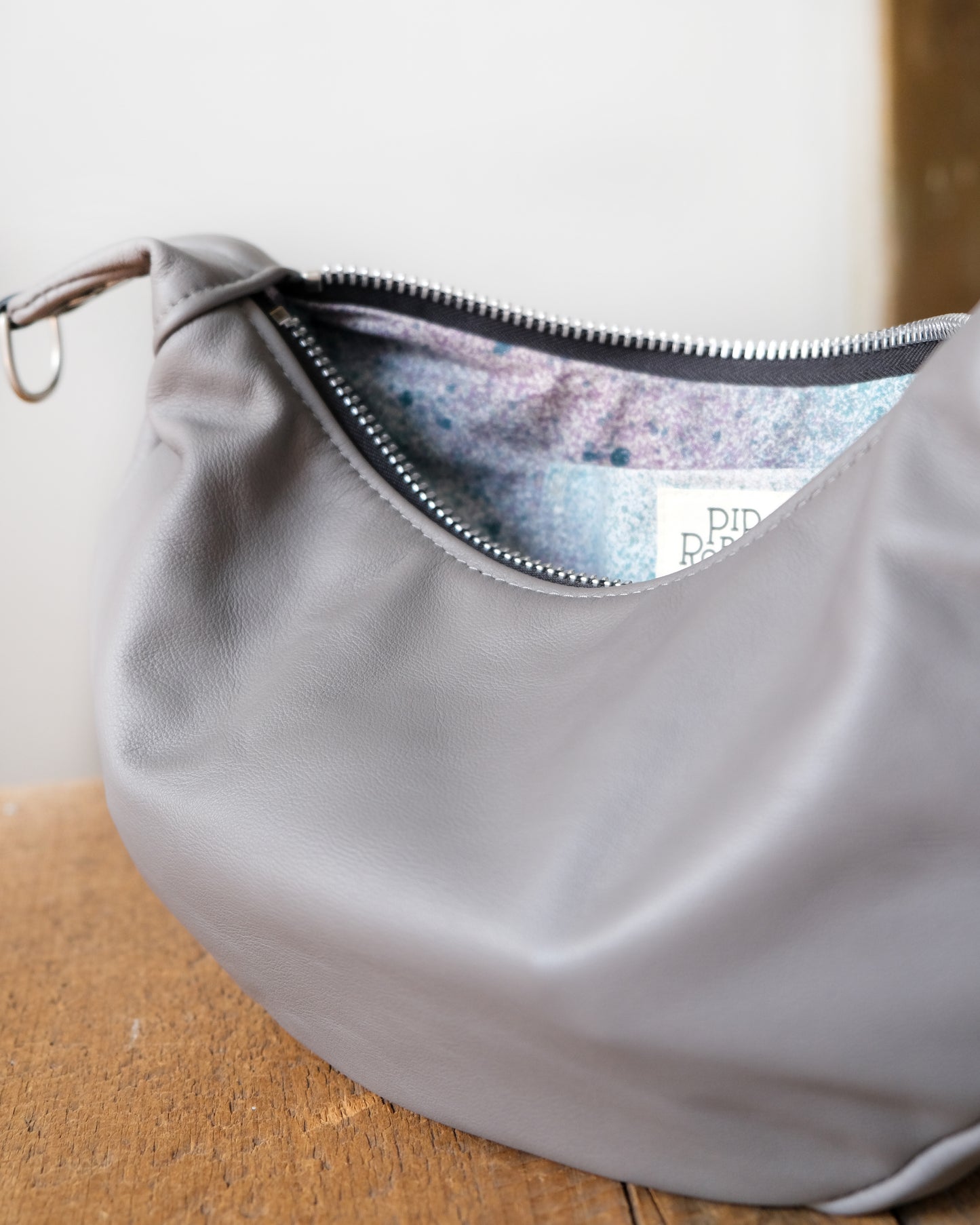 Mini Juno Bag: Light Grey