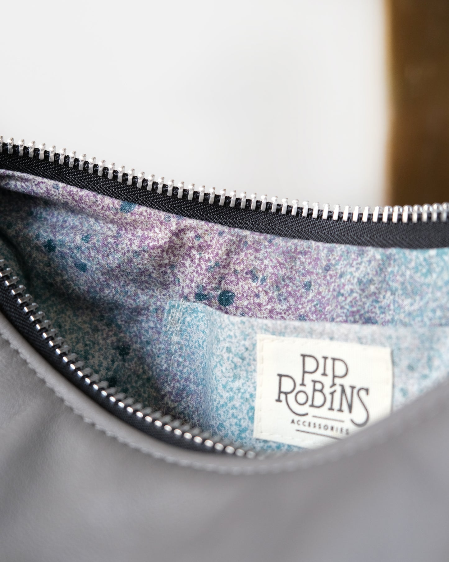 Mini Juno Bag: Light Grey