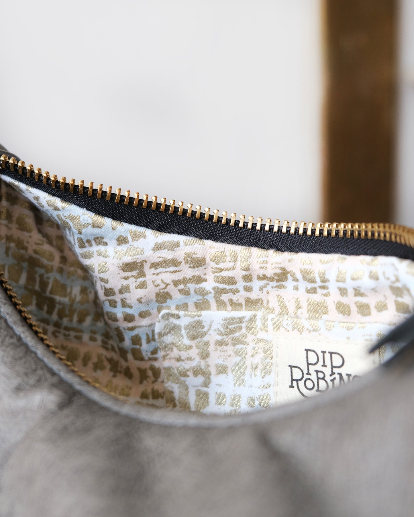 Mini Juno Bag: Medium Grey