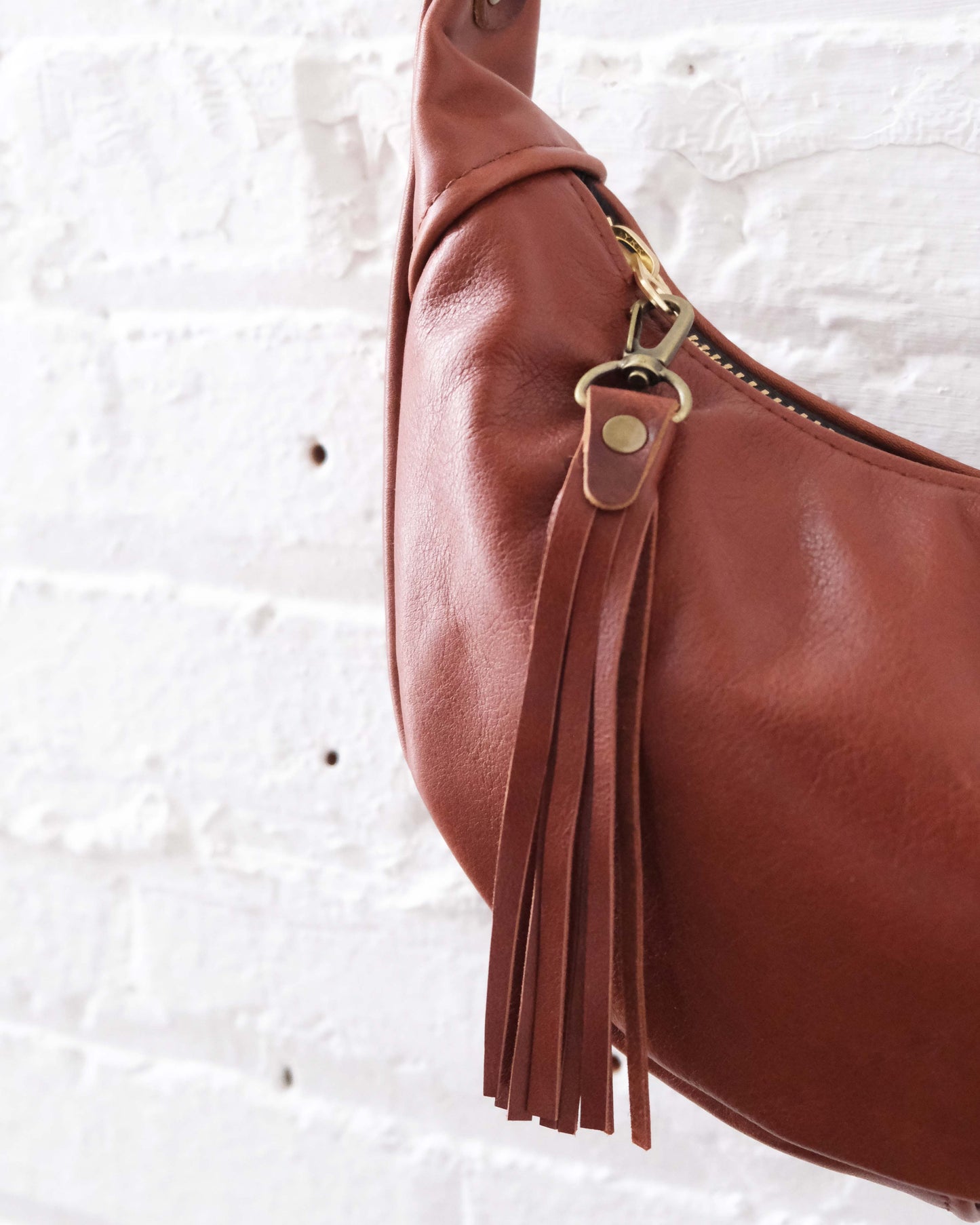 Mini Juno Bag: Auburn Brown