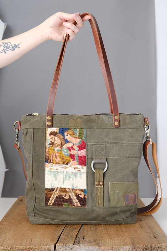 Last Supper Heritage Tote: Thomas, James Major, and Philip