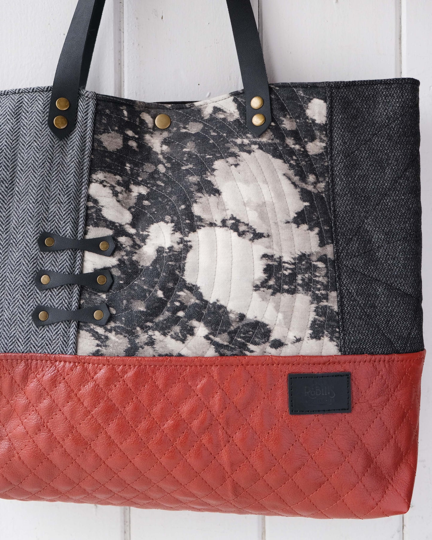 Large Quilted Carry-All Tote No. 10
