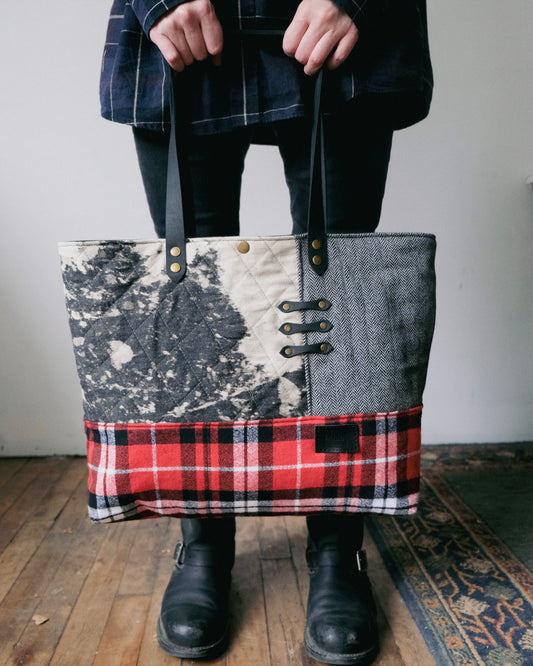 Large Quilted Carry-All Tote No. 3