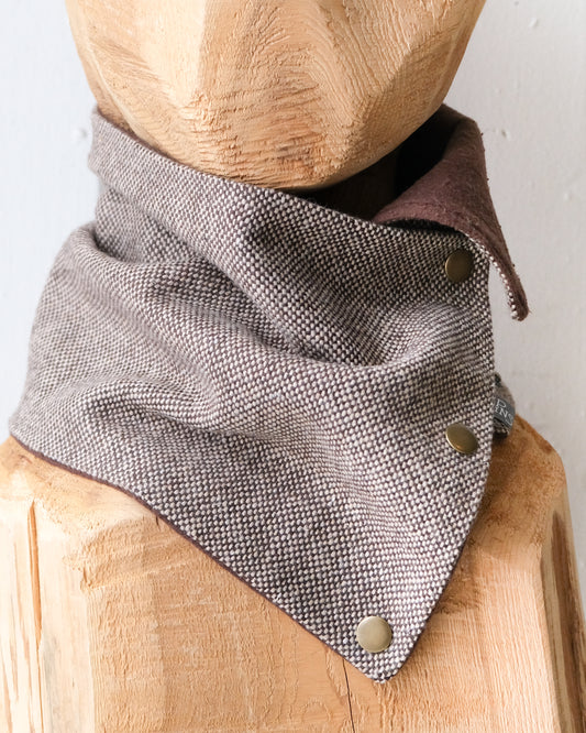 Snap Cowl Scarf No. 303