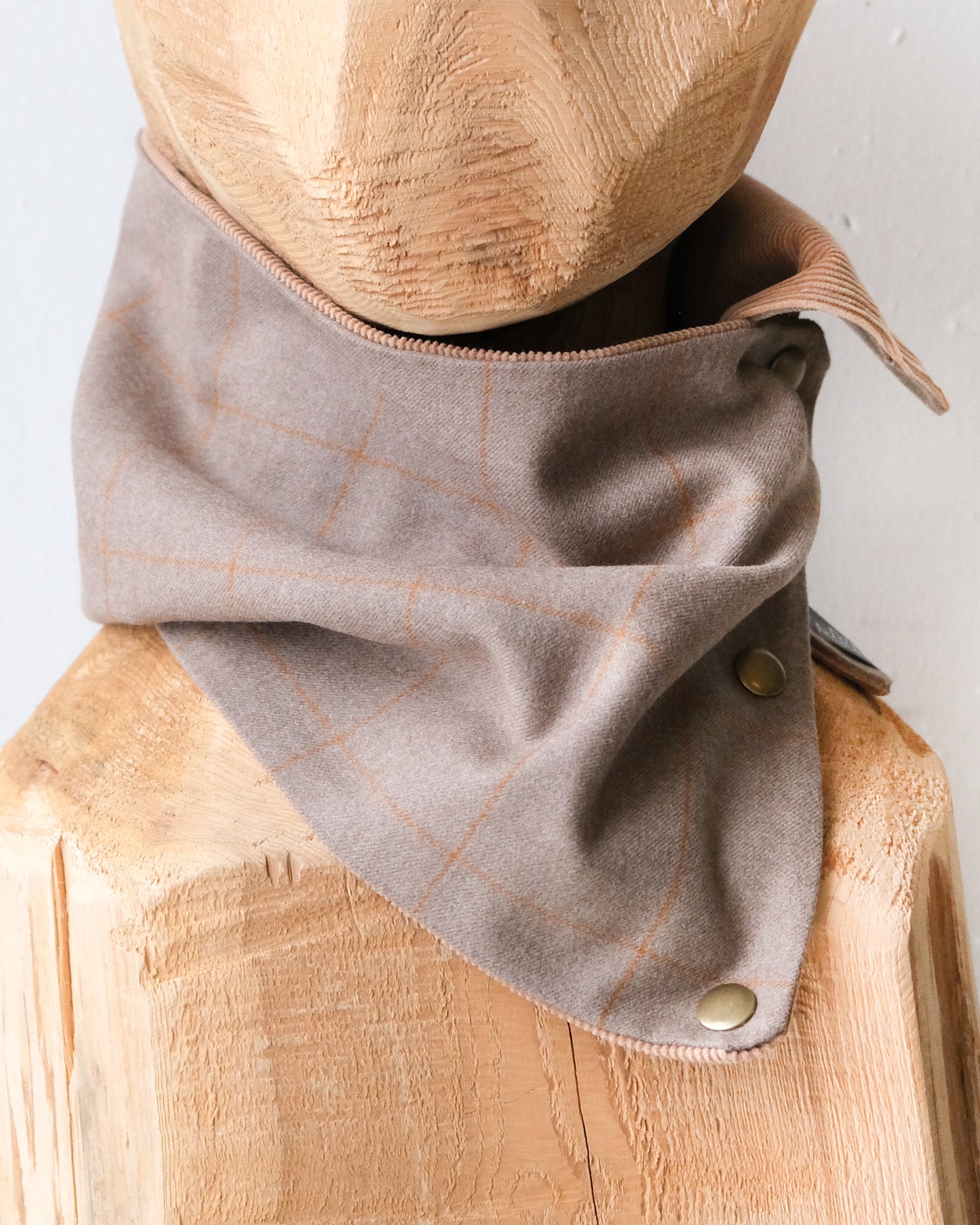 Snap Cowl Scarf No. 304