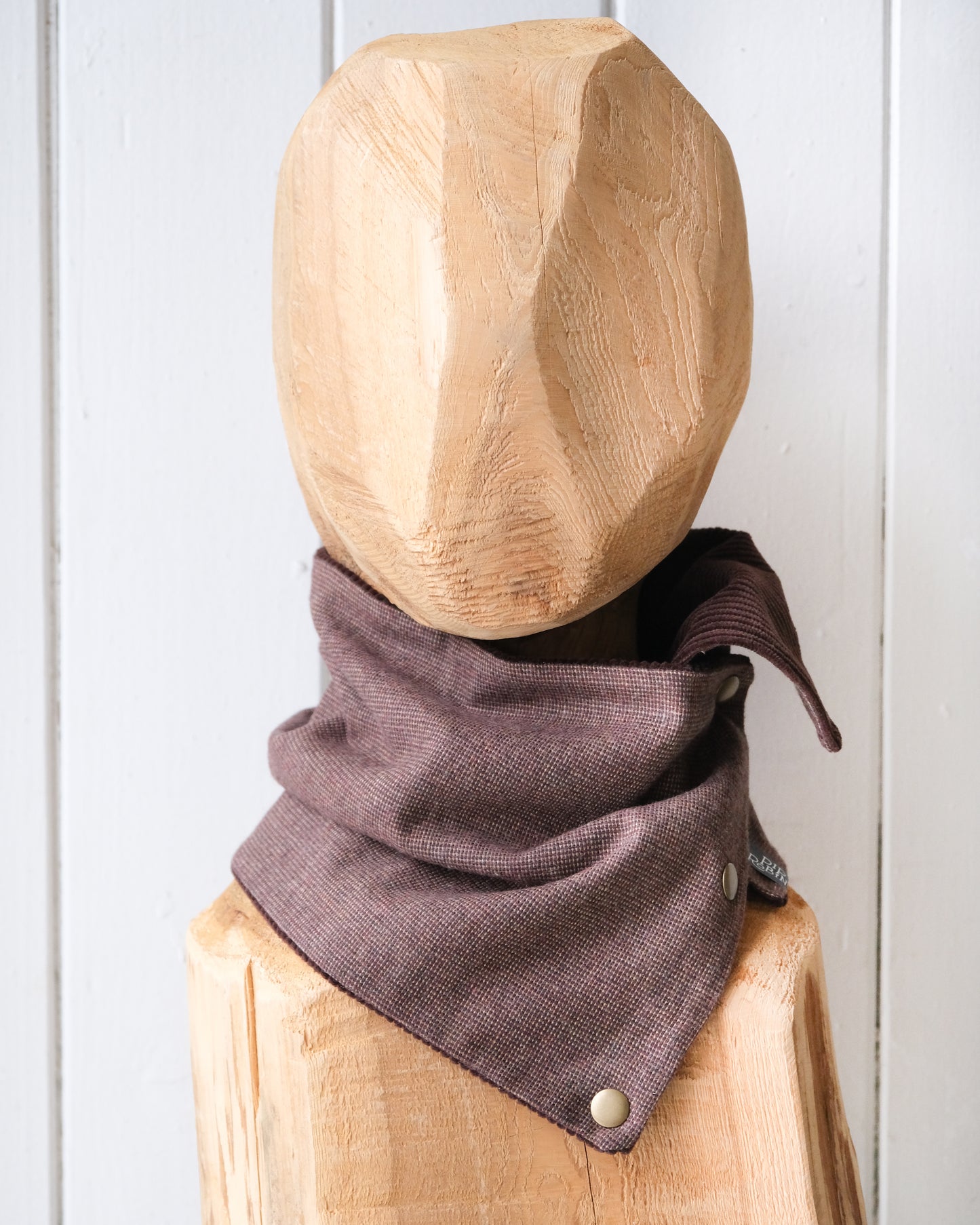 Snap Cowl Scarf No. 305