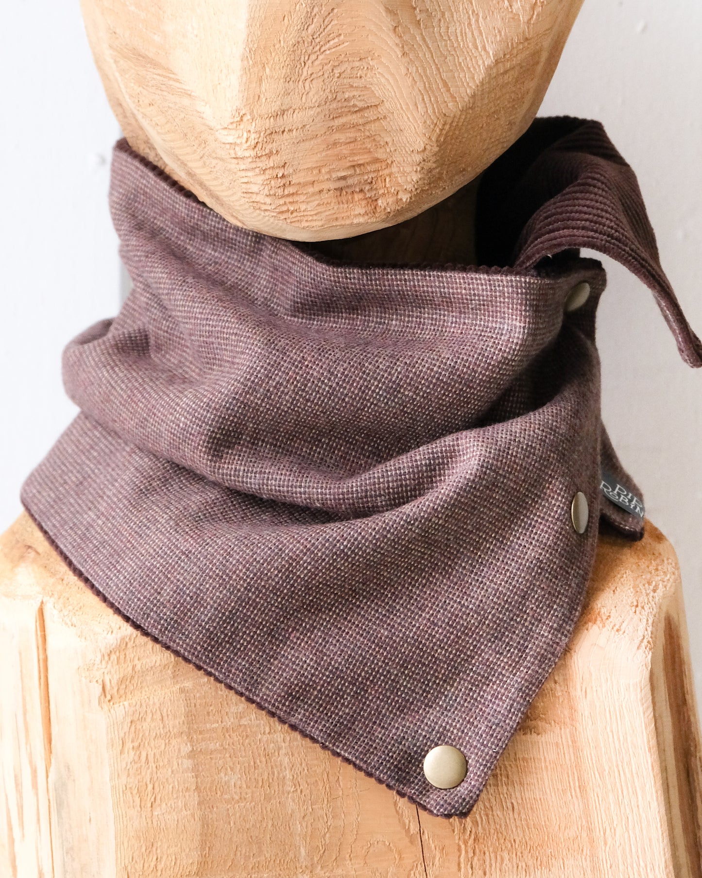 Snap Cowl Scarf No. 305