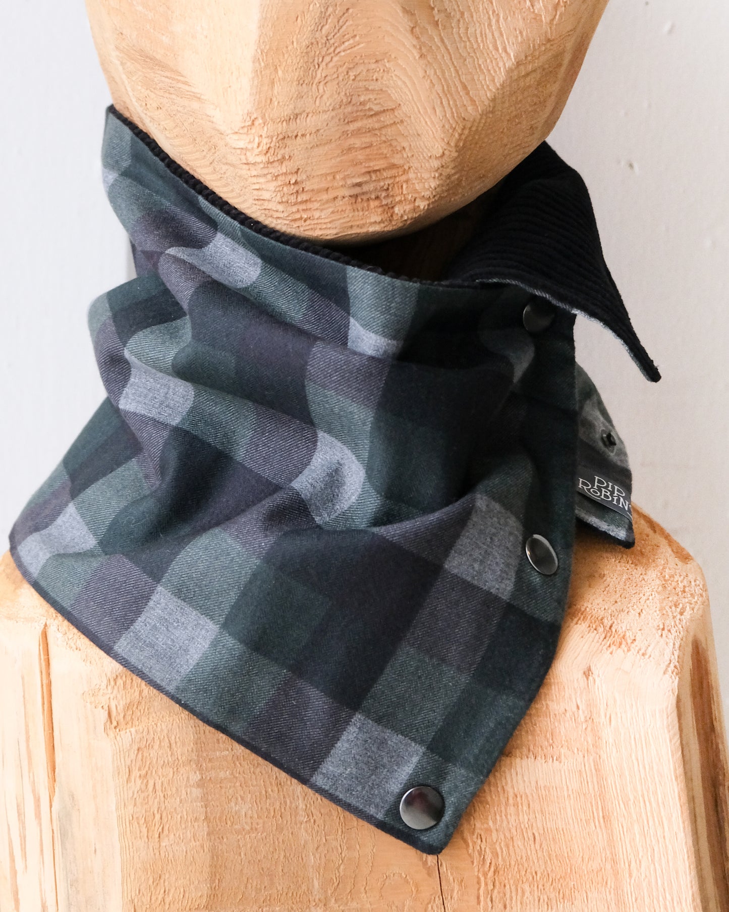 Snap Cowl Scarf No. 314