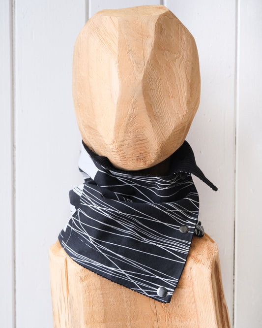 Snap Cowl Scarf No. 322