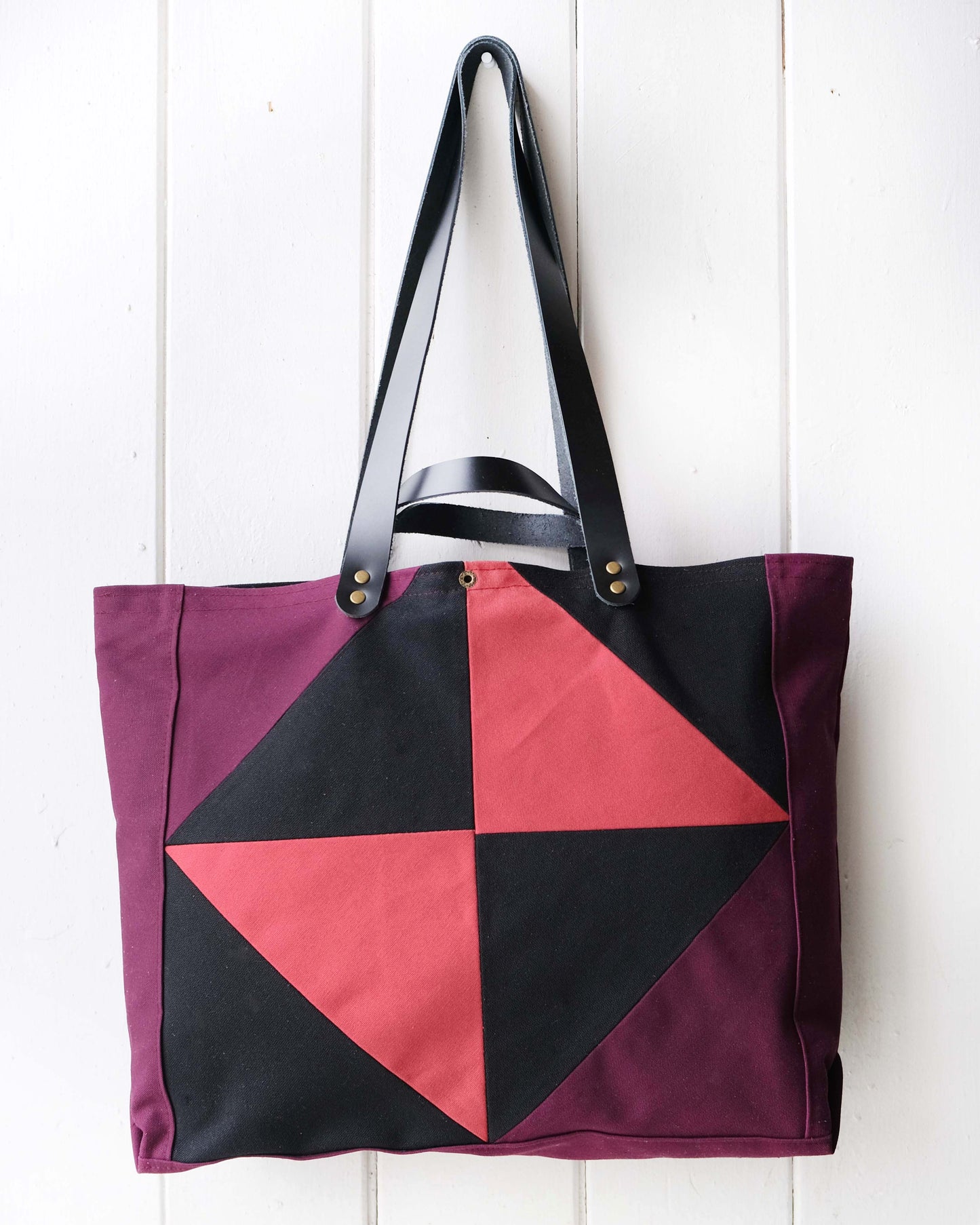 Mini-Mini Maggie Bag: Dark Strawberry Wine