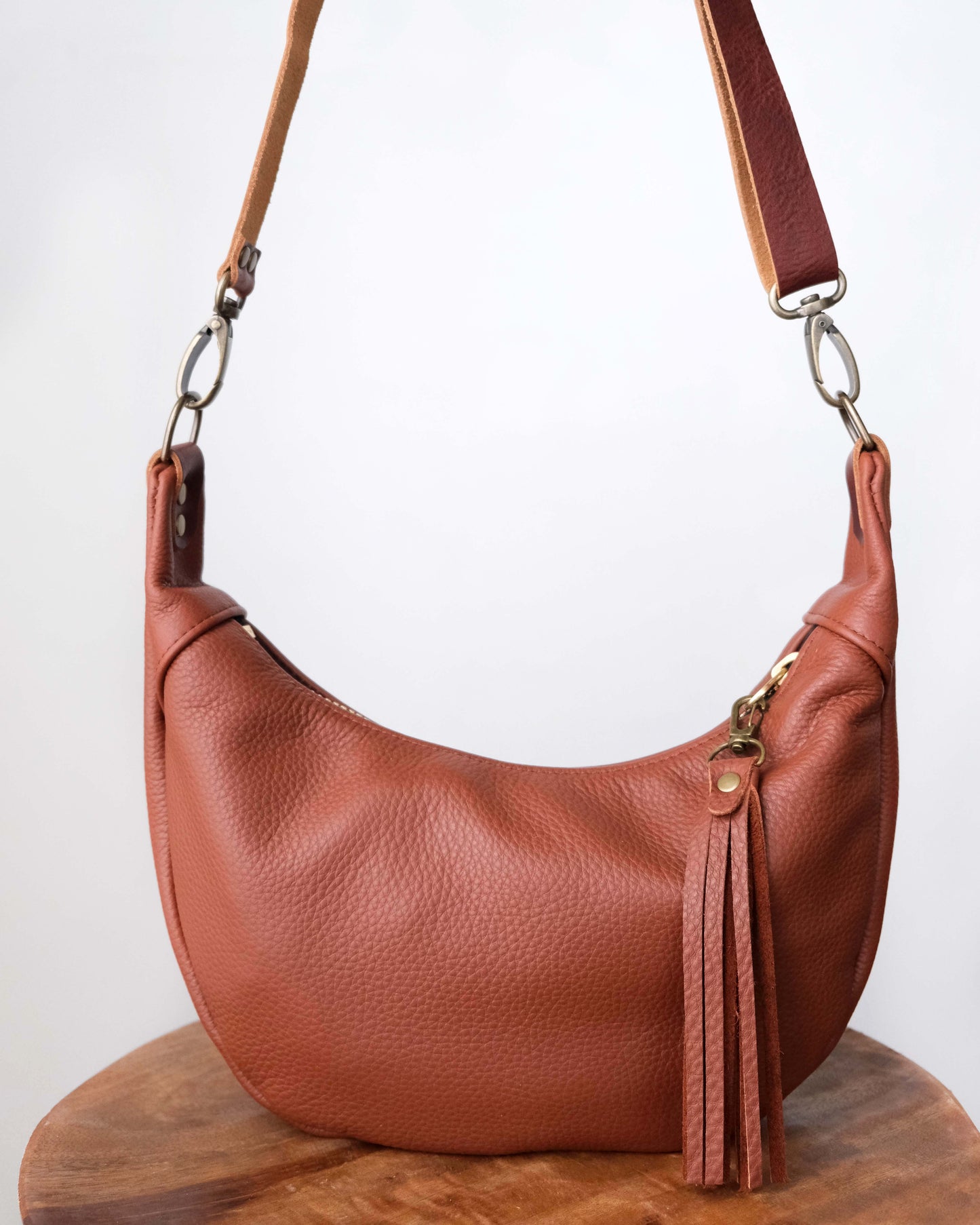 Mini Juno Bag: Brown