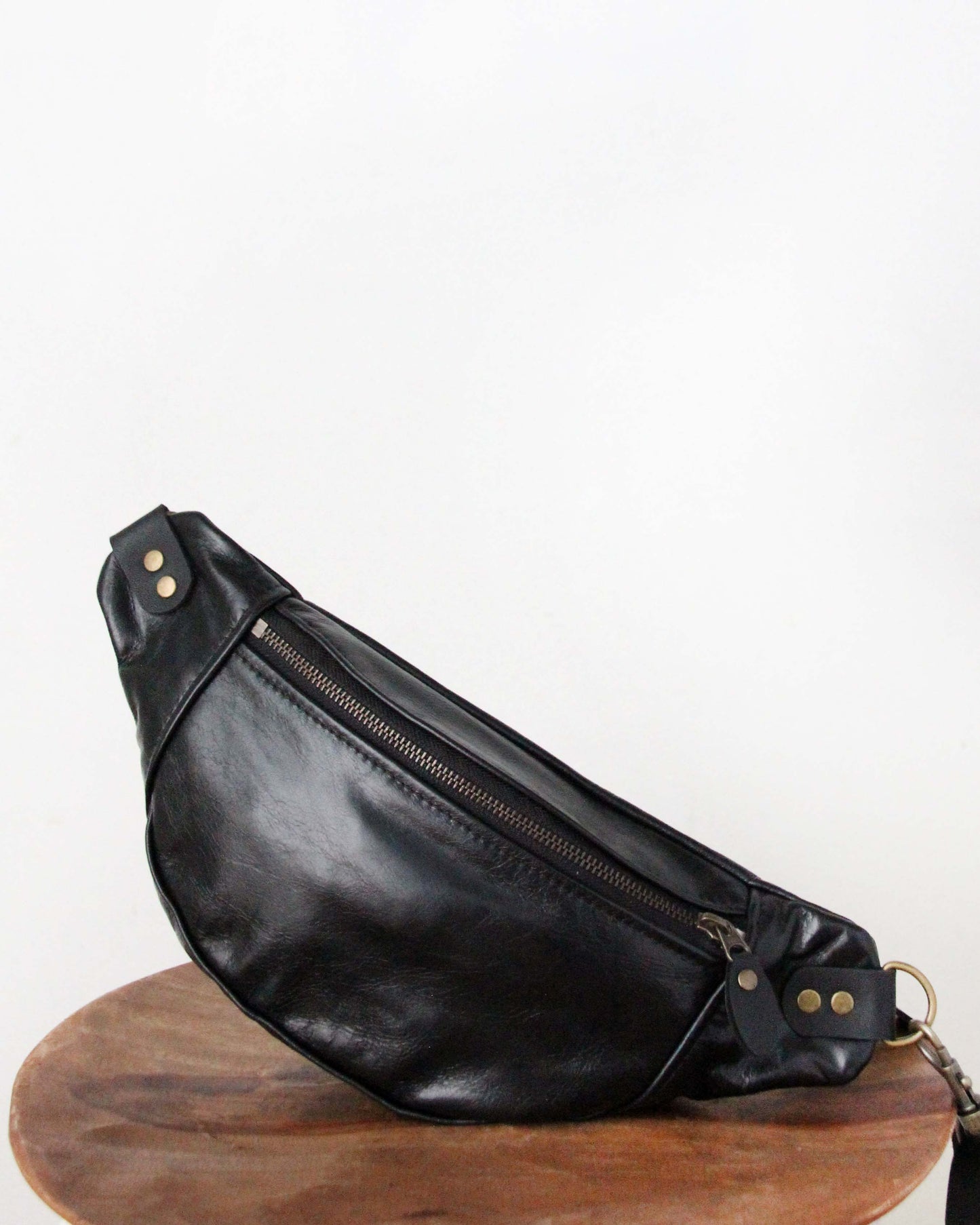 Mini Tabitha: Patent Black